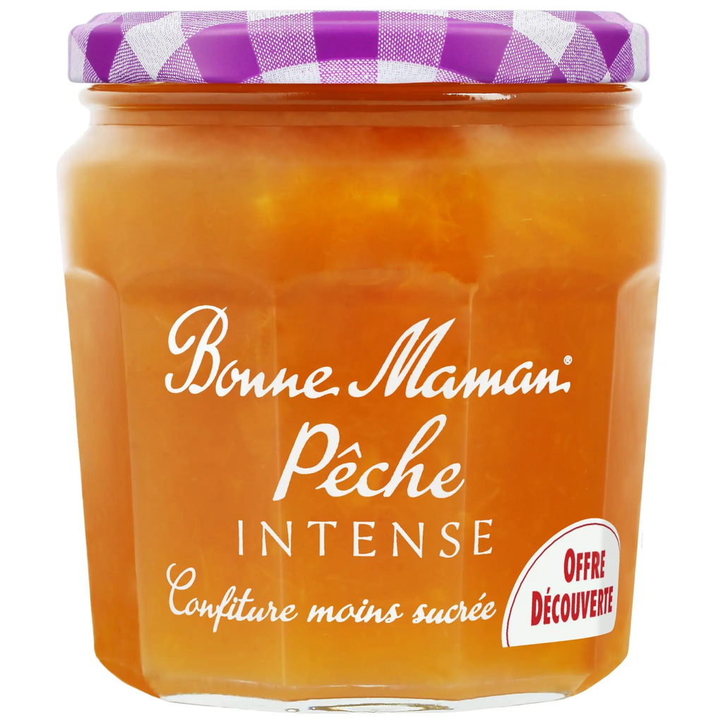 BONNE MAMAN Intense Peach Jam 335 g