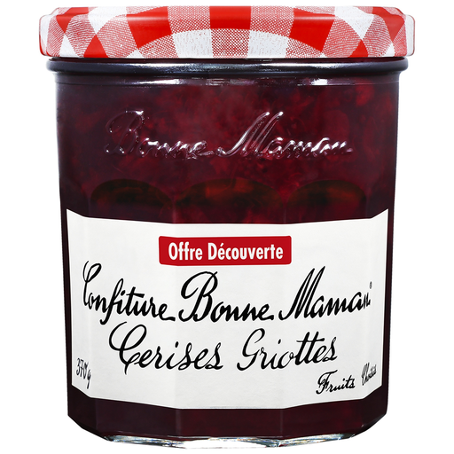 [3608580118046] BONNE MAMAN Mermelada de cerezas griottes 370 g