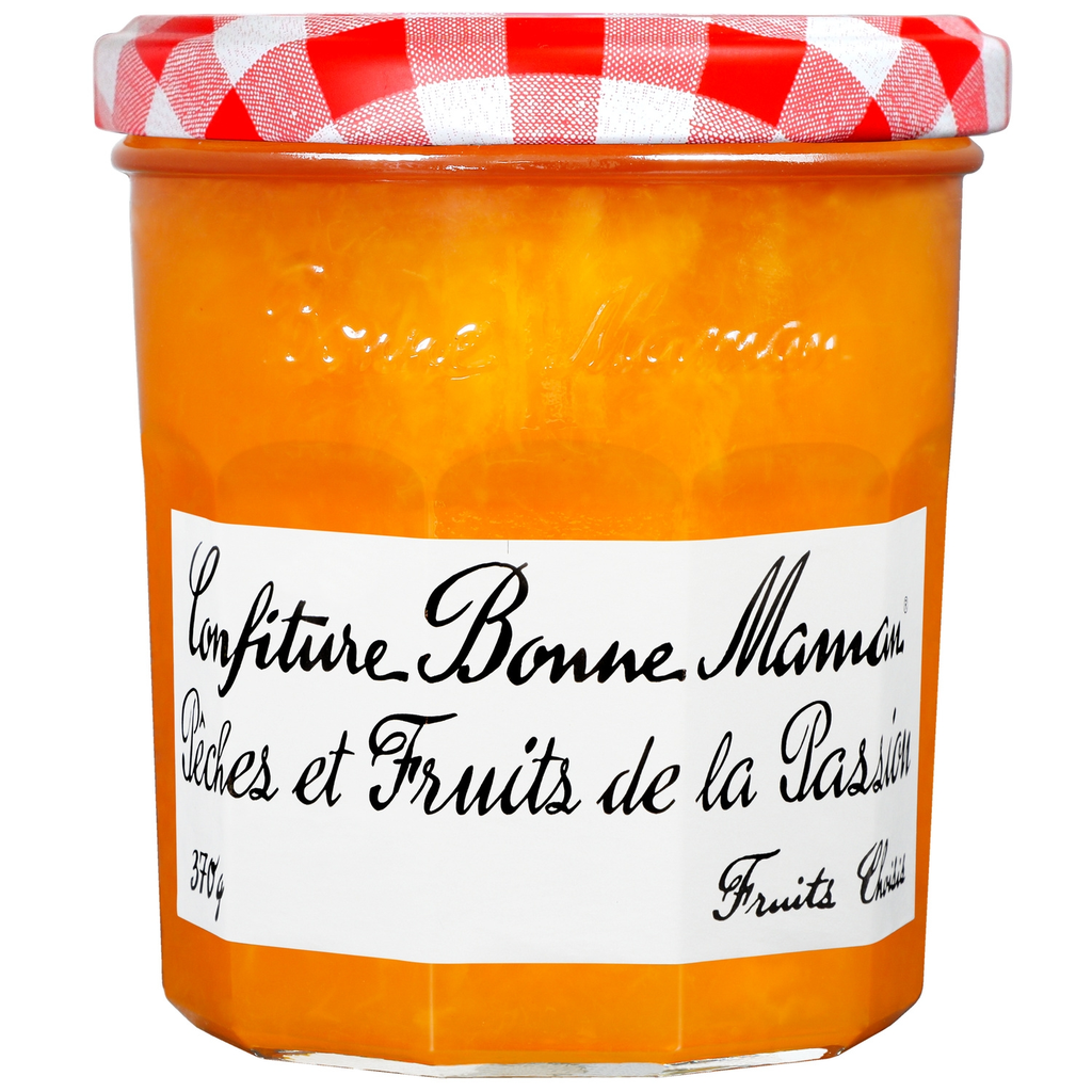 BONNE MAMAN Mermelada de melocotón y maracuyá 370 g