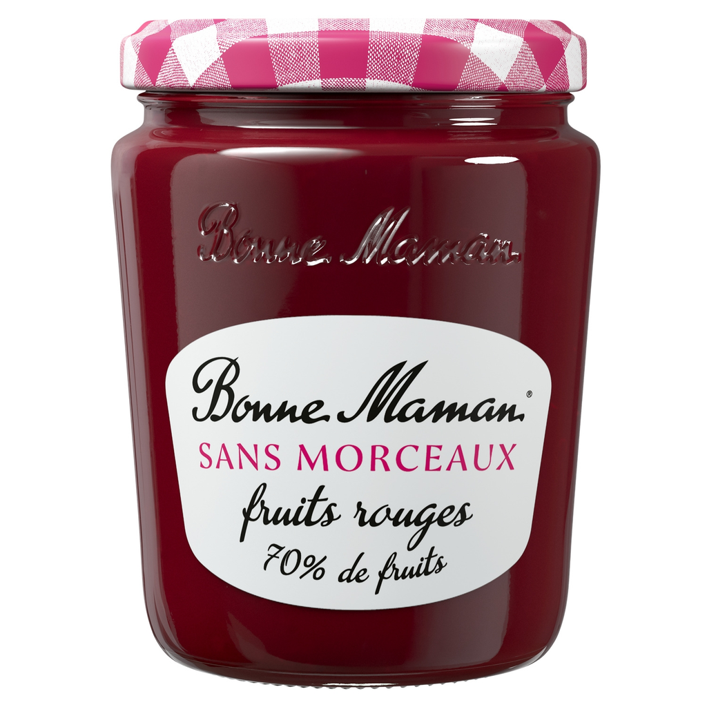 BONNE MAMAN Confiture de fruits rouges sans morceaux 310 g