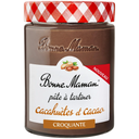 BONNE MAMAN Pâte à Tartiner aux Cacahuètes et Cacao avec Eclats 330 g