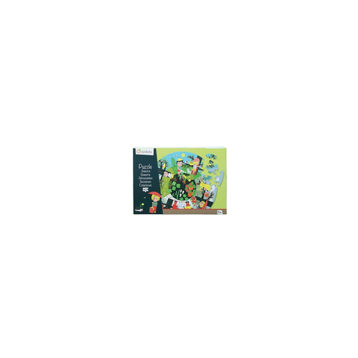 [3609510500078] CLAIREFONTAINE Large Size Puzzle The Seasons 40 pieces