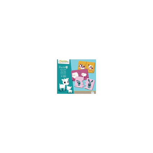 [3609510505028] CLAIREFONTAINE Puzzles 2 Pieces Mom/Baby