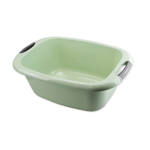 [3613865309460] CARREFOUR Palangana rectangular con asas marfil 22 L