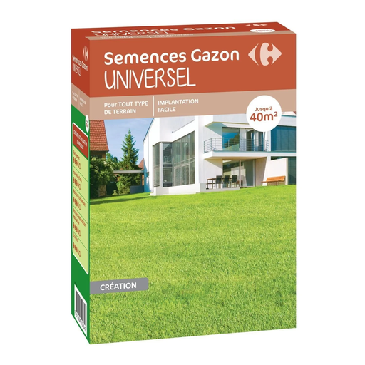 [3615004104646] CARREFOUR Semilla Césped Universal 40m2