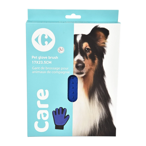 [3615005812670] CARREFOUR CLASSIC Luva de escovagem para cão 1 unidade