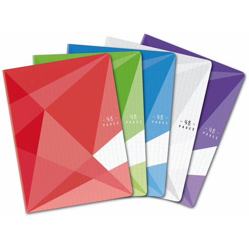 [3616180420575] CARREFOUR Notebook 24x32cm Large squares 48 pages