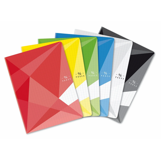 [3616180425891] CARREFOUR Notebook 24x32cm Large Squares 96 pages