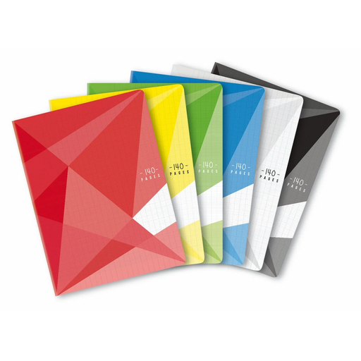 [3616182114892] CARREFOUR Notebook 24x32cm Large Squares 140 pages