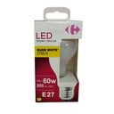 CARREFOUR LED Bulb E27 Standard Warm White 60W 1 unit