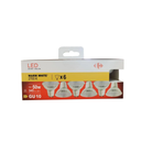 CARREFOUR Ampoule Led GU10 Spot Blanc Chaud 50W le lot de 6 ampoules