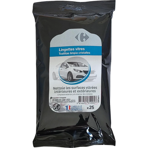 [3616475719957] CARREFOUR Toallitas cristales x25