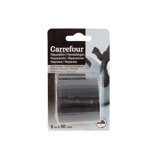 [3616475888806] CARREFOUR Multi-purpose adhesive tape 5mx50mm black