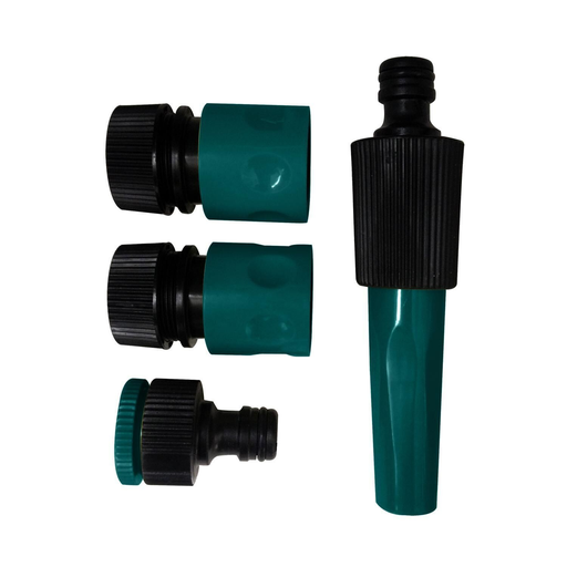[3616957590951] CARREFOUR Kit Arrosage Lance et Raccords 4 Accessoires l'unité
