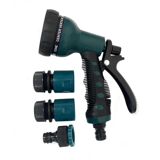 [3616957590968] CARREFOUR Kit Arrosage Pistolet Spray et Raccords 4 Accessoires l'unité