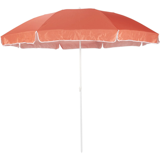 [3616958730318] CARREFOUR Parasol de Plage D240cm avec Housse de Rangement