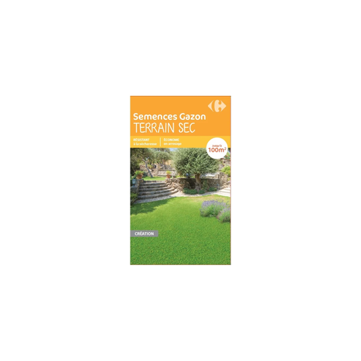 [3616959112274] CARREFOUR Semences Gazon pour Terrain Sec la boite