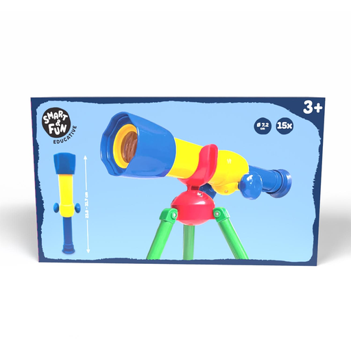 [3616959346563] CARREFOUR My first telescope Smart & Fun educational The pack