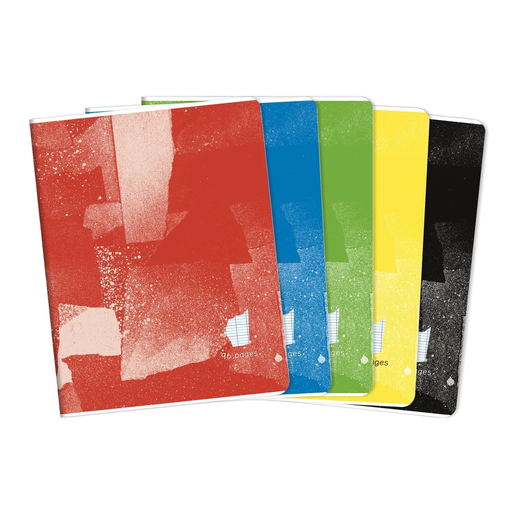 [3617702036007] CARREFOUR Notebook 17x22cm Large Squares 96 Pages