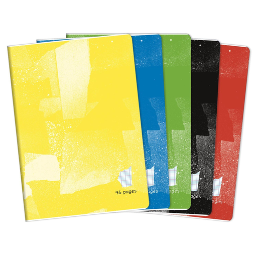 [3617702036014] CARREFOUR Notebook 21x29.7cm Large Squares 96 Pages