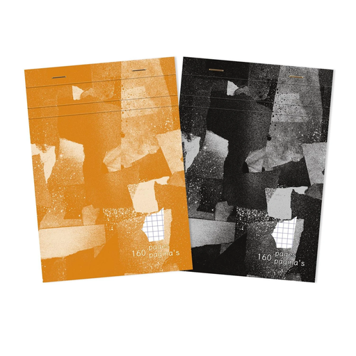 [3617702036076] CARREFOUR Bloc note 14x21cm Petits carreaux 160 pages