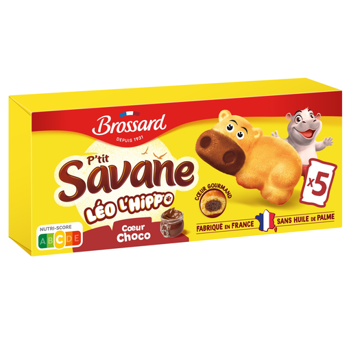 [3660140968355] BROSSARD Petit Savane soft chocolate cakes 150 g