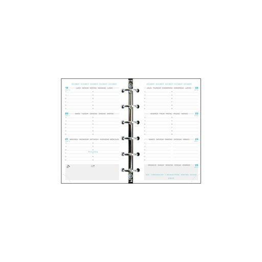[3660942001205] EXACOMPTA Agenda Refill Exatime 14 14212e September To December 2024/2025