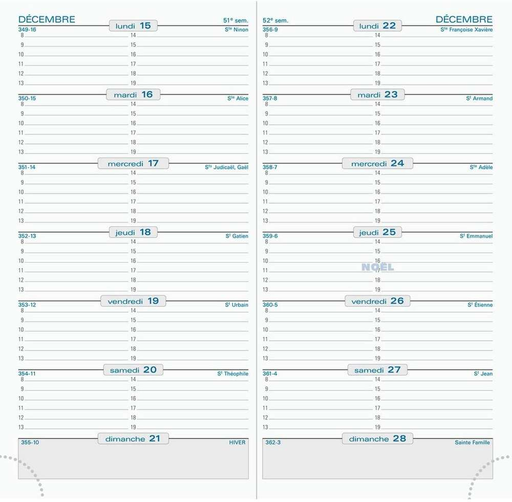 [3660942002059] EXACOMPTA Pocket Diary SL 17 Barbara 2022