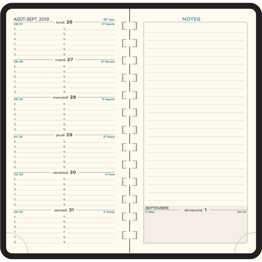 [3660942002127] EXACOMPTA Agenda Espace 17 S Cassandra 2023 Sortidos