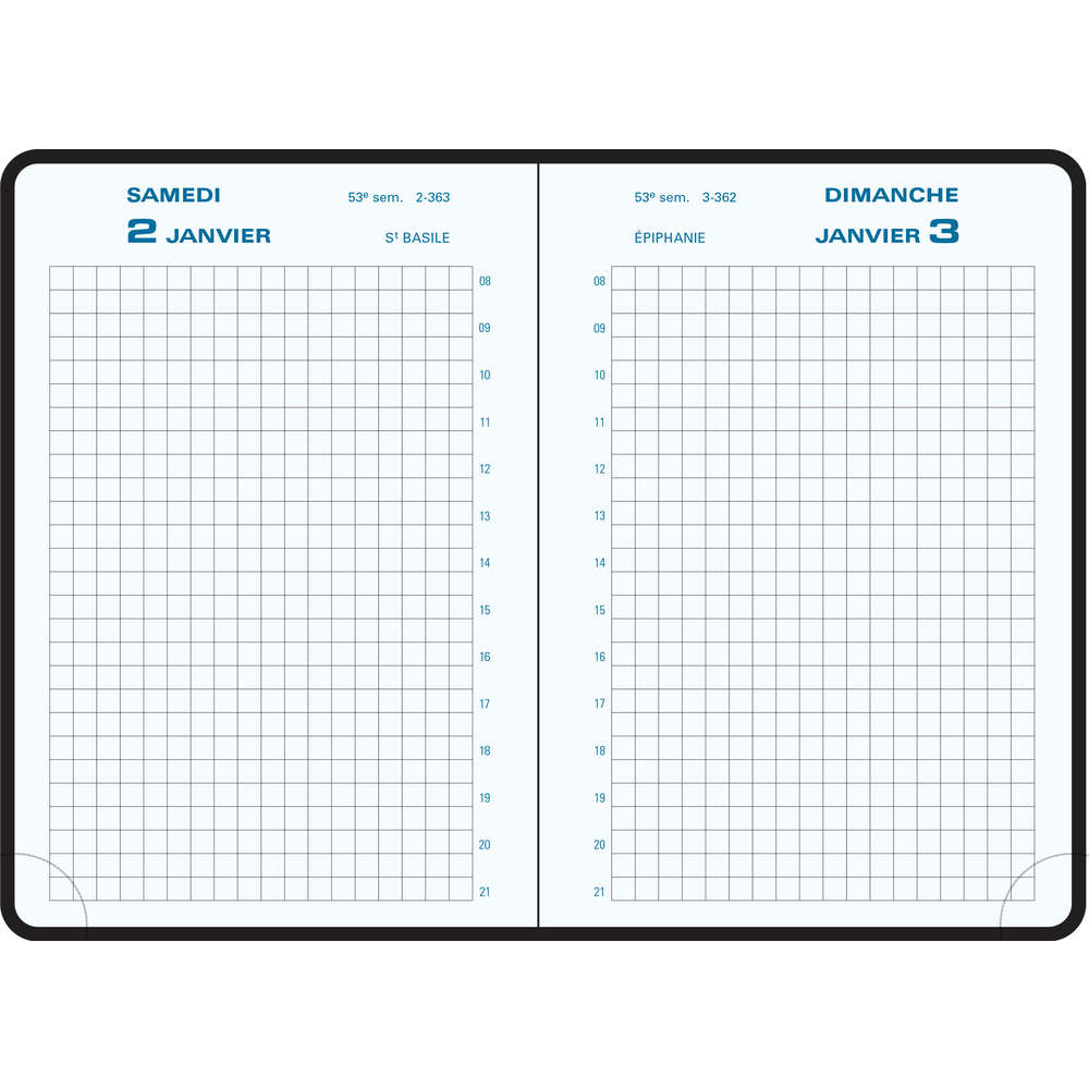 EXACOMPTA Daily Pocket Diary 2023 Assorted