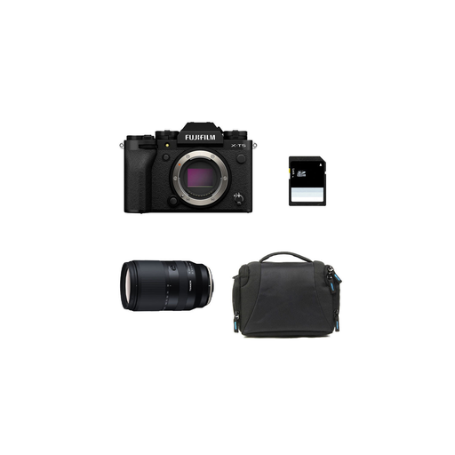 [3662362074593] FUJIFILM Mirrorless Camera X-T5 40.2MP IBIS Stabilization 6.2K Black
