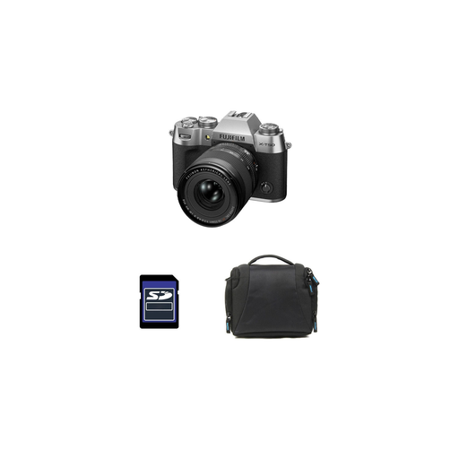 [3662362077235] FUJIFILM Camera X-T50 40.2mpx 16-50mm Silver