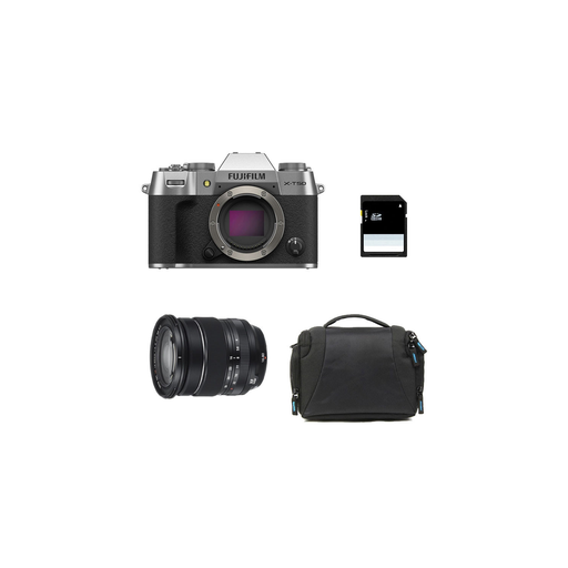 [3662362077273] FUJIFILM X-T50 Camera 40.2MP 16-80mm Silver