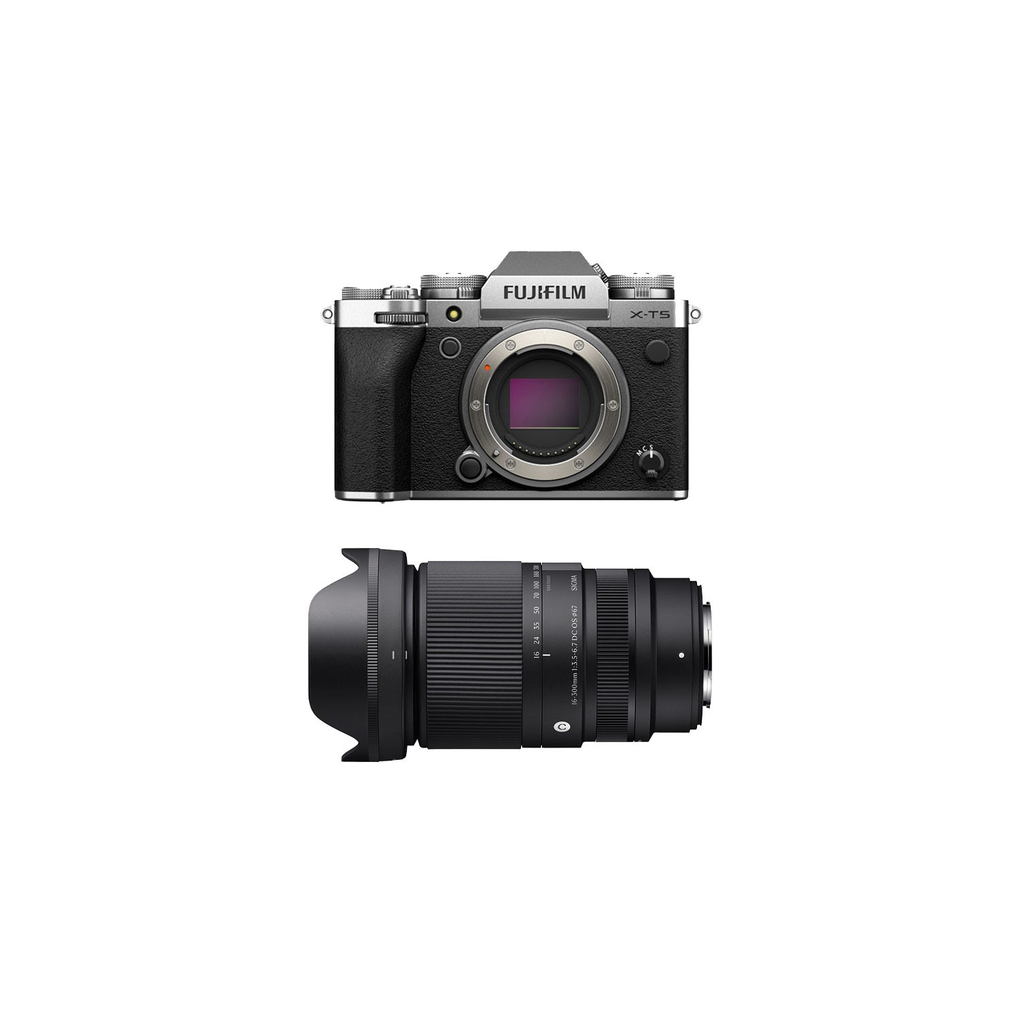 FUJIFILM Mirrorless Camera X-T5 40.2 MP Viewfinder 3.69 MP Silver