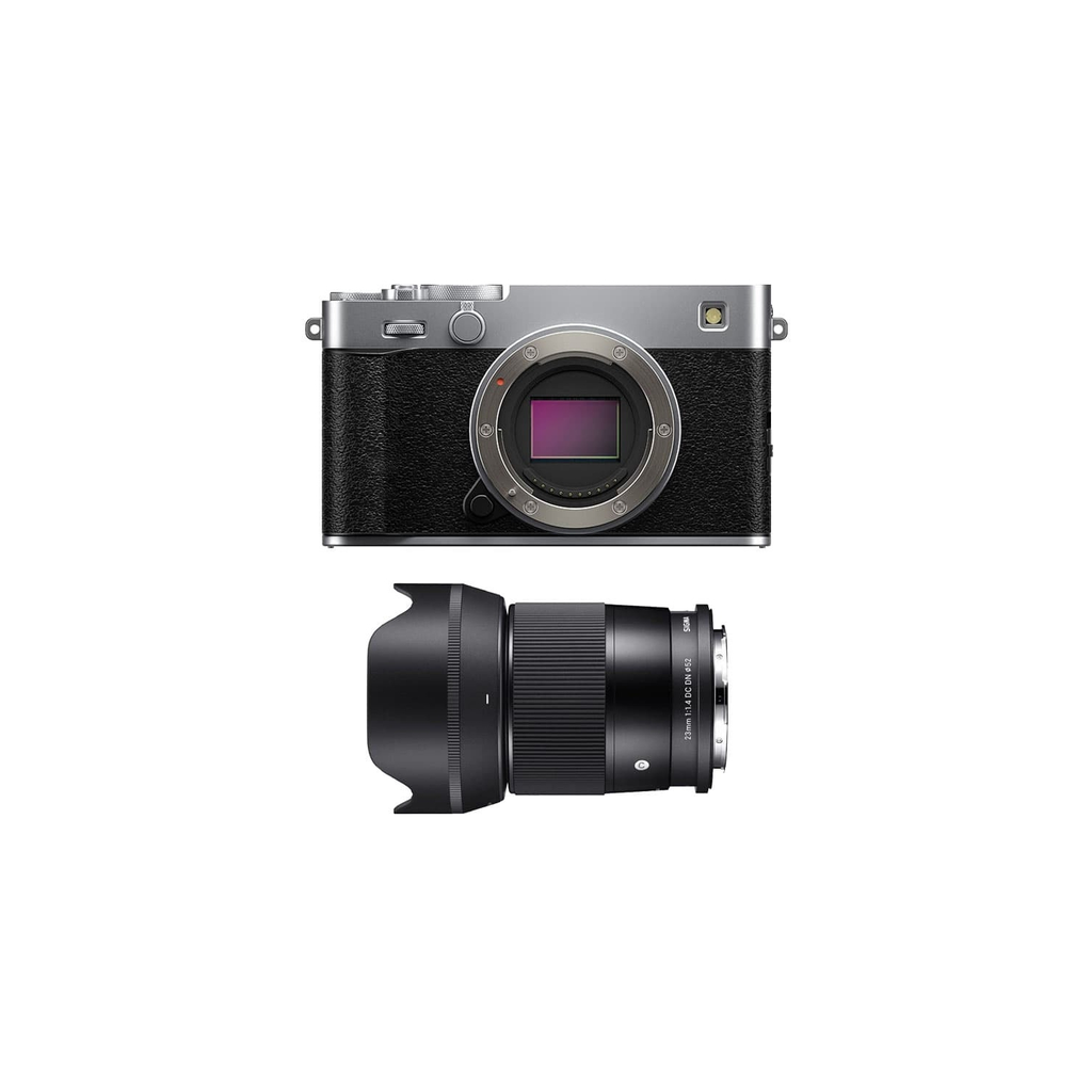 FUJIFILM X-e5 Camera 40.2 MP 5-Axis Stabilization Silver