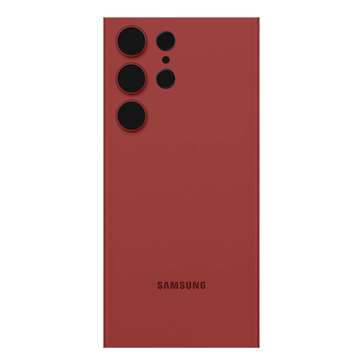 [3662427829557] SAMSUNG Cache Batterie Pour Galaxy S23 Ultra Service Rouge
