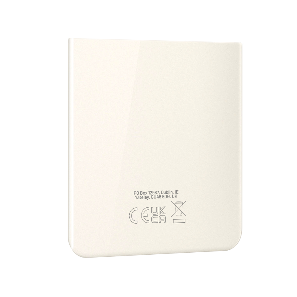 SAMSUNG Vitre Arrière Inférieure Pour Galaxy Z Flip 5 Beige