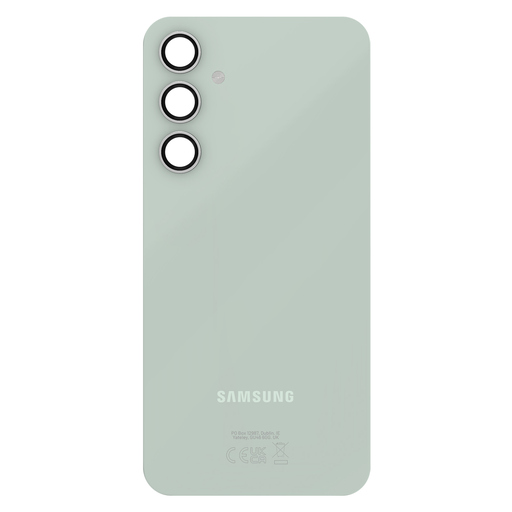 [3662427975179] SAMSUNG Vitre Arrière Pour Galaxy S23 Fe Avec Lentille Caméra Vert Pâle