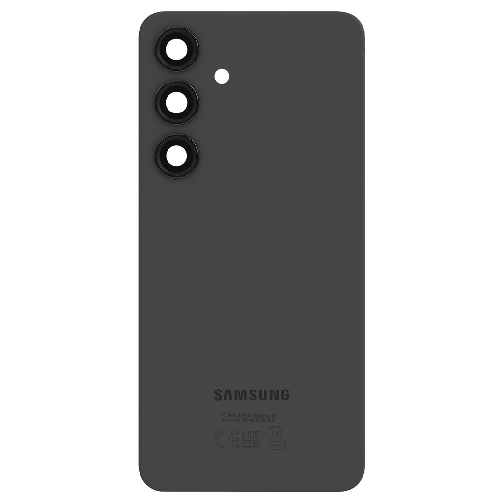 SAMSUNG Vidro Traseiro Original Para Galaxy S24 Preto