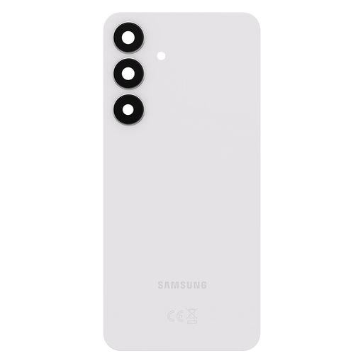[3662428322347] SAMSUNG Battery Cover Replacement For Galaxy S25 FE White