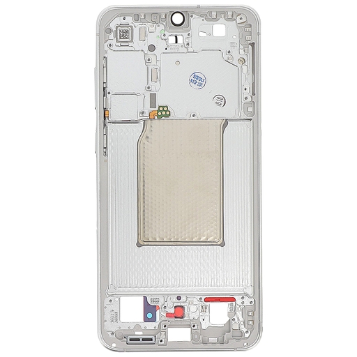 [3662428322439] SAMSUNG Chassis Central Original Para Galaxy S25 FE Branco