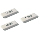 MAPED Rubber Eraser Drawing White X 3