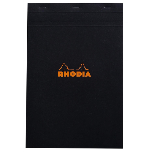 [3663619071112] RHODIA Black Pad N°19 21x31.8cm 80s 5x5 5 x 80 g