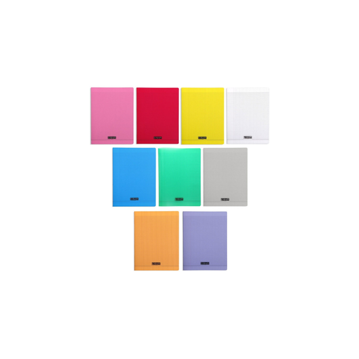 [3663619103608] CLAIREFONTAINE Calligraphe Notebook 24x32cm Large Squares 48 Pages Polypro (Pack of 9)