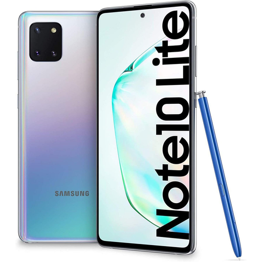 [3663705046468] SAMSUNG Galaxy Note 10 Lite Dual Sim Refurbished 128 GB Stellar Silver