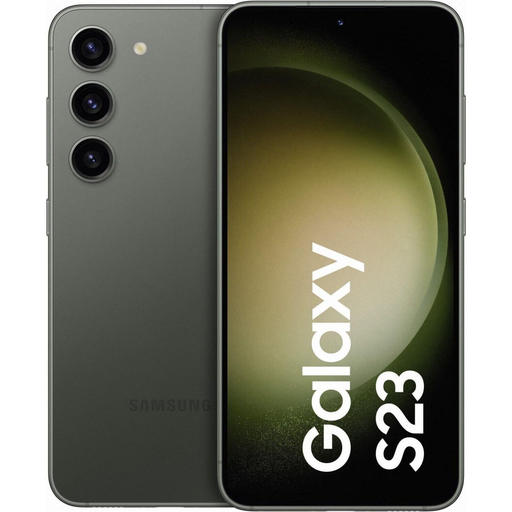 [3663705093851] SAMSUNG Galaxy S23 (Dual Sim) Recondicionado 128 GB Grau A Verde
