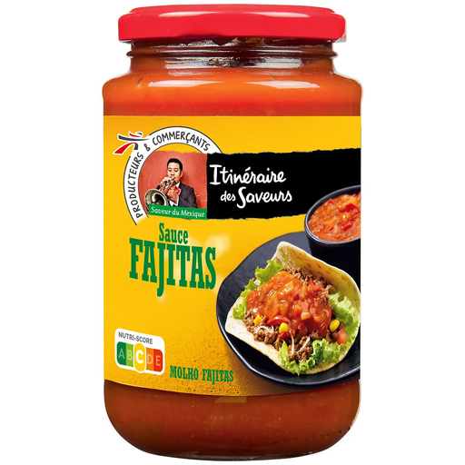 [3250391425099] ITINÉRAIRE DES SAVEURS Fajitas sauce with tomatoes and vegetables 430 g