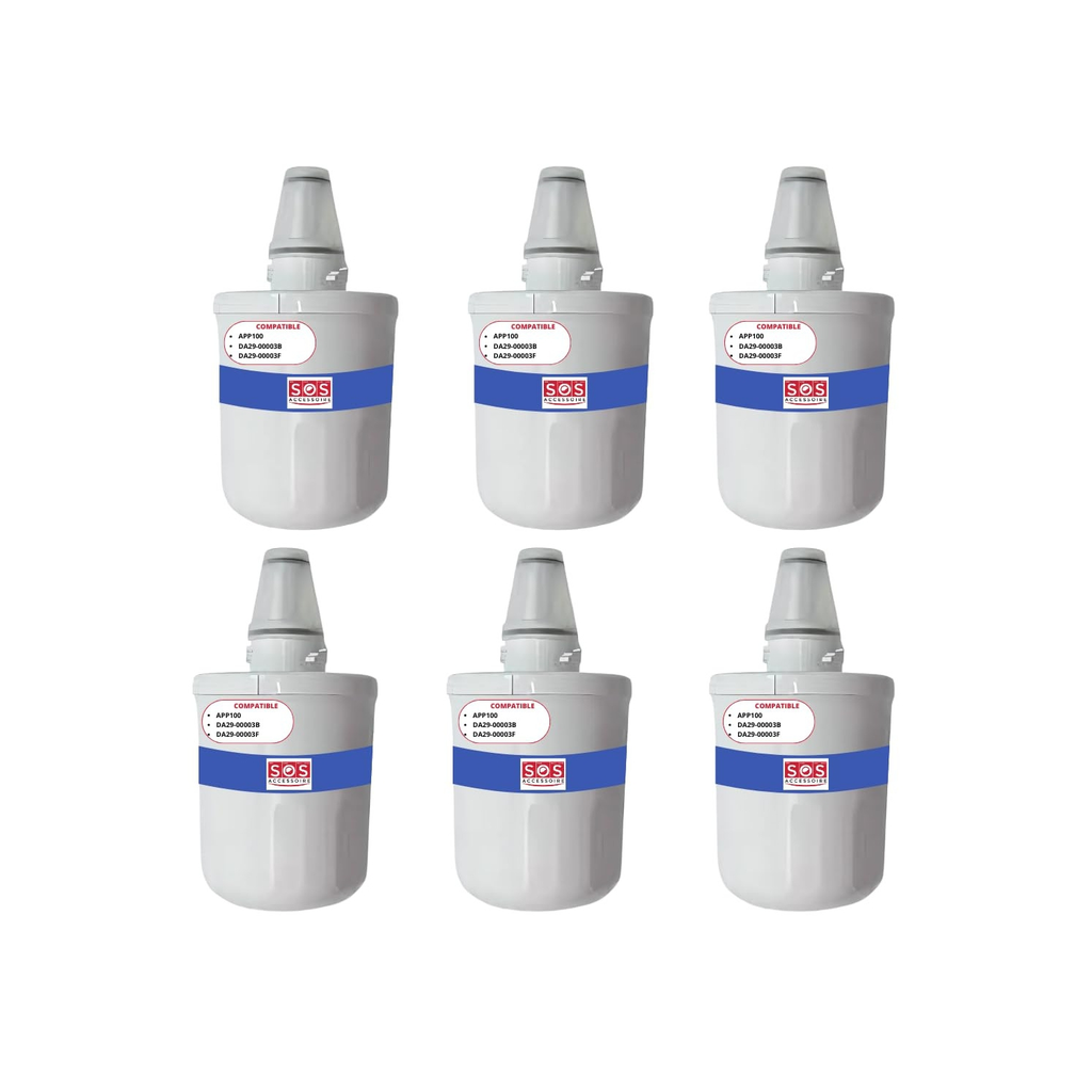 SAMSUNG Filtros de Agua Aquapure / App100, Lote de 6