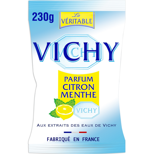 [3664346306546] VICHY Bonbons Pastilles au citron 230 g