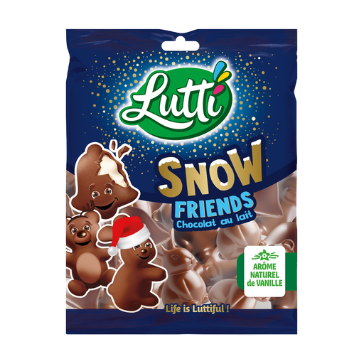 [3664346353960] LUTTI Guimauve enrobée de chocolat au lait 250 g